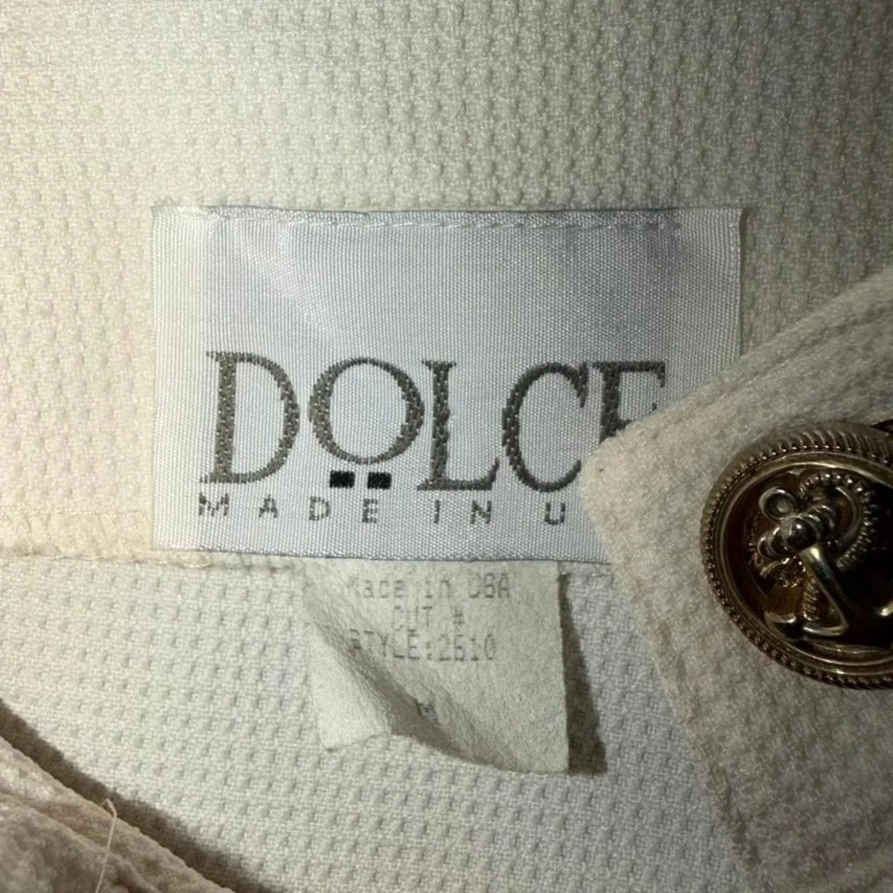 Vintage dolce‎ long coat women size m